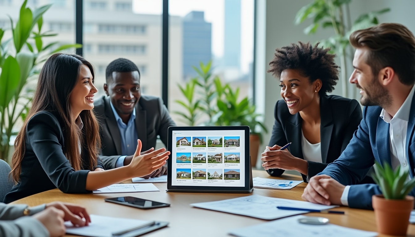 découvrez comment quatre associés s'unissent pour créer une plateforme révolutionnaire de location immobilière, alliant innovation et facilité d'accès pour les utilisateurs.