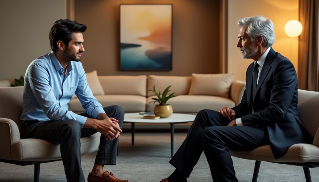 plongez dans un échange fascinant entre rémy fabre de zefir et michel denisot lors d'un grand entretien, où stratégies, innovations et visions d'avenir s'entrelacent pour inspirer et éveiller les esprits.