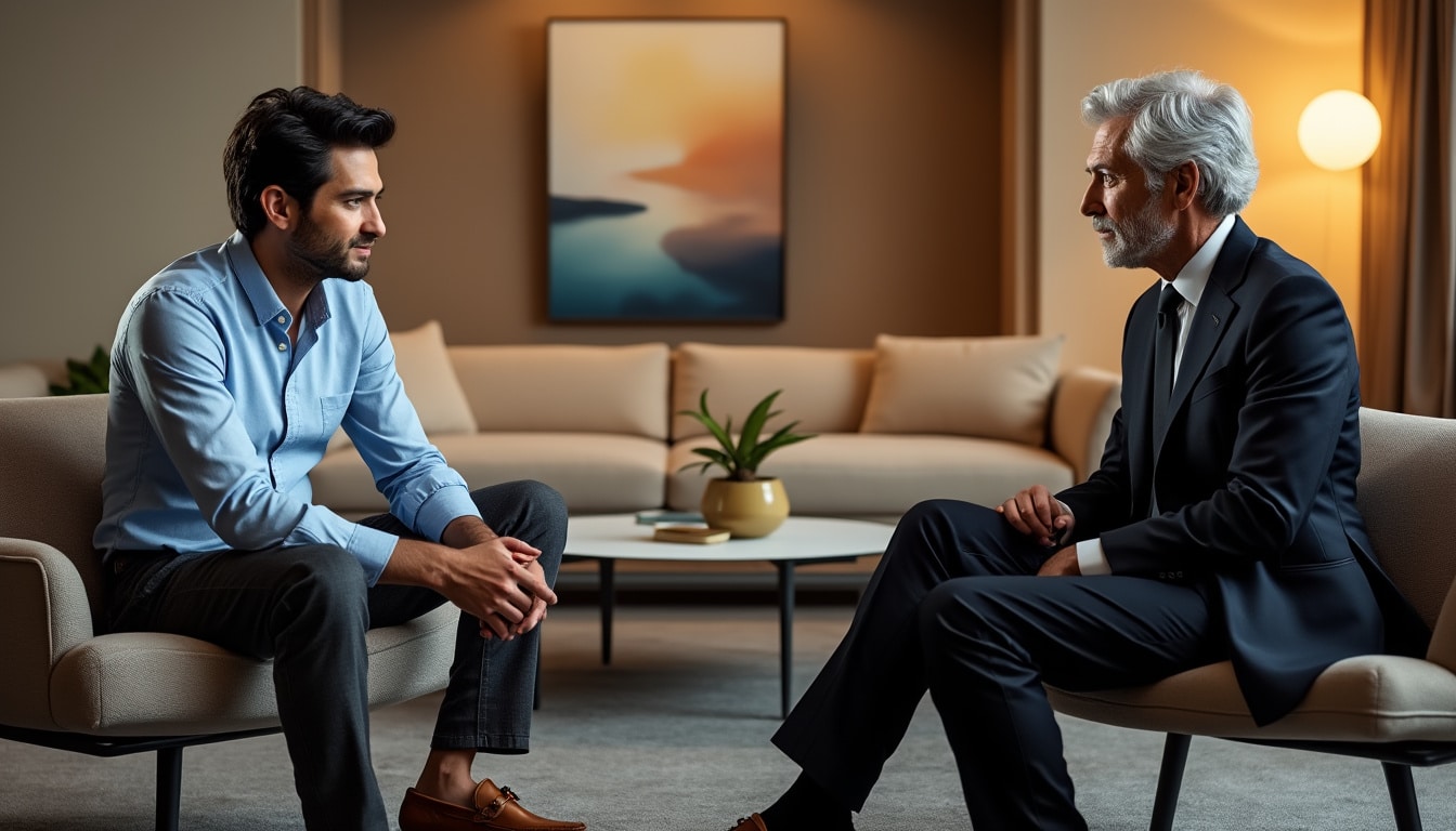 plongez dans un échange fascinant entre rémy fabre de zefir et michel denisot lors d'un grand entretien, où stratégies, innovations et visions d'avenir s'entrelacent pour inspirer et éveiller les esprits.