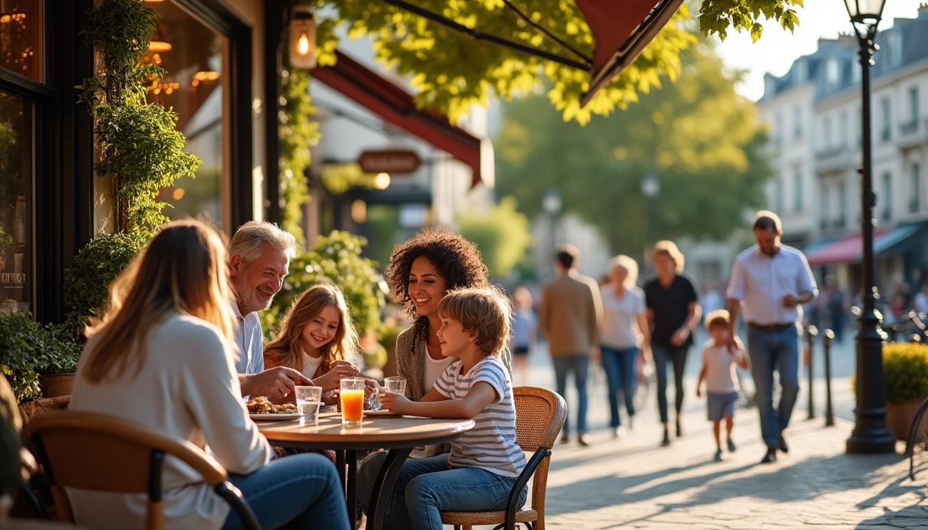 Illustration: Cadre de vie et ambiance familiale dans le quartier de la Muette