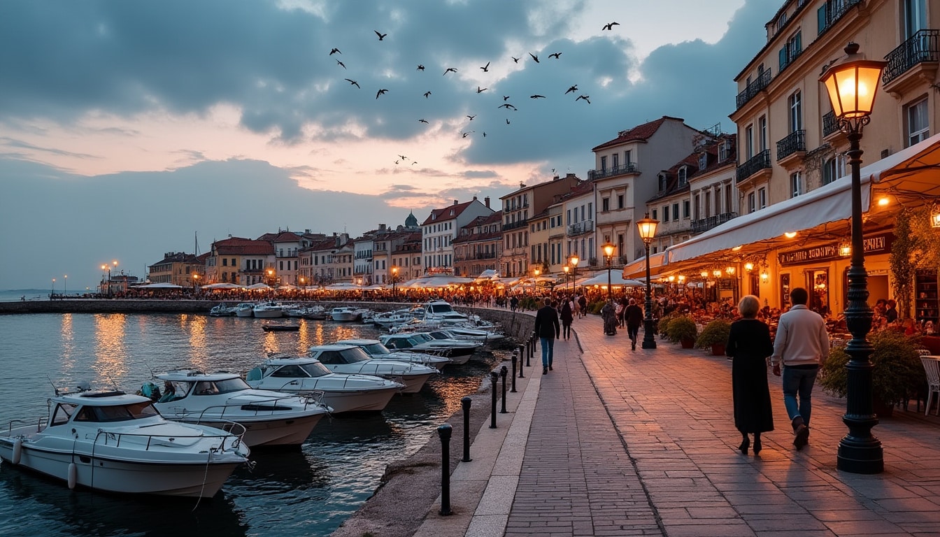 Illustration: Présentation générale et situation du quartier du port dans la ville