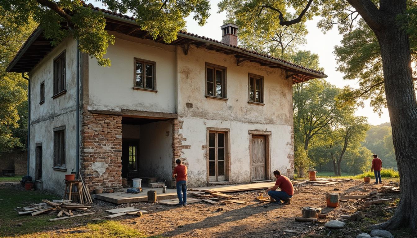 Illustration: Les étapes essentielles pour réussir la rénovation d’une ancienne maison