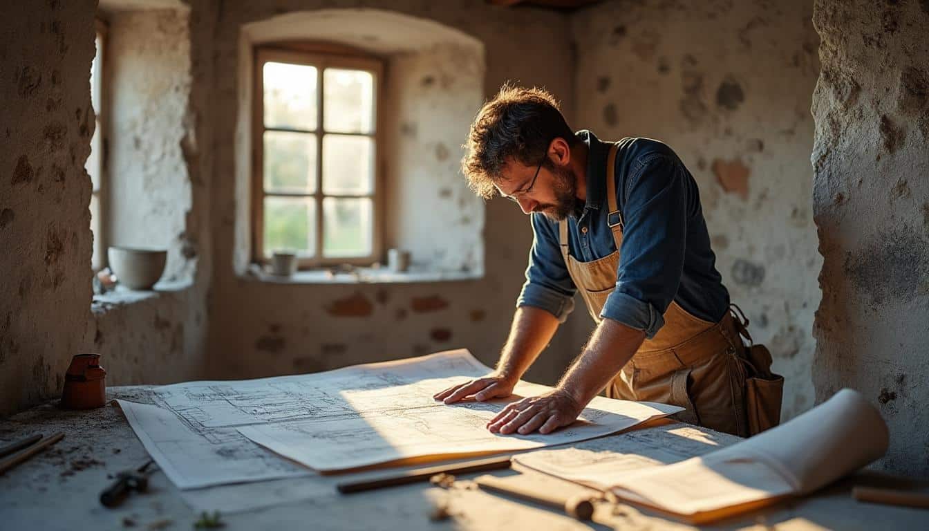 Illustration: Les grandes étapes d’un projet de rénovation de maison ancienne