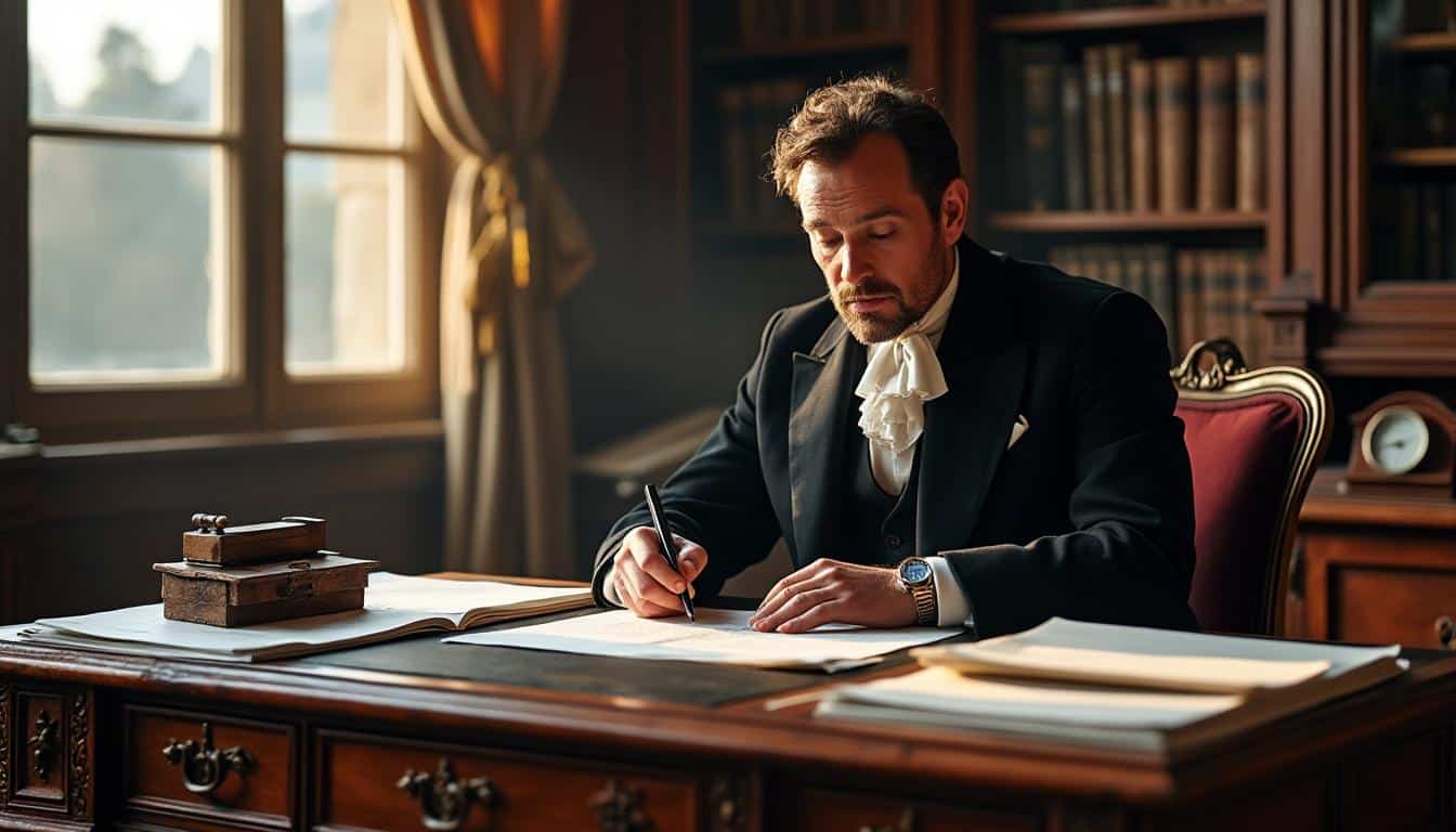 Illustration: Comprendre la signature du notaire et son impact sur le délai de réception de l’acte