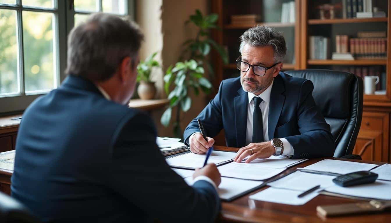 Illustration: Les conditions pour une procuration valable lors de la signature du notaire en cas d’absence