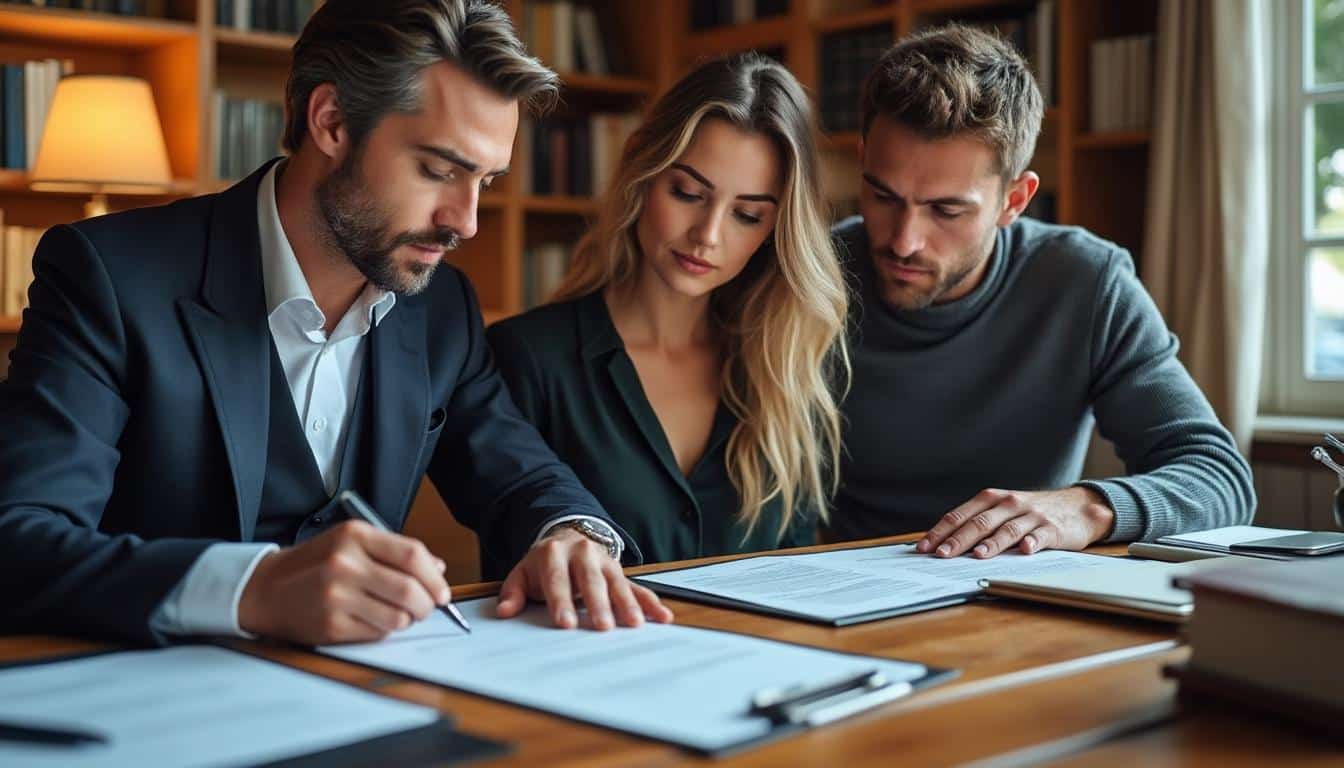 Illustration: Comprendre la signature chez le notaire du compromis de vente et ses conditions