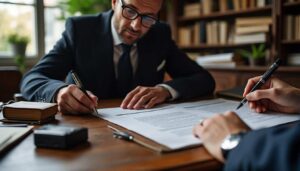 La signature chez le notaire du compromis de vente : conditions et sécurité