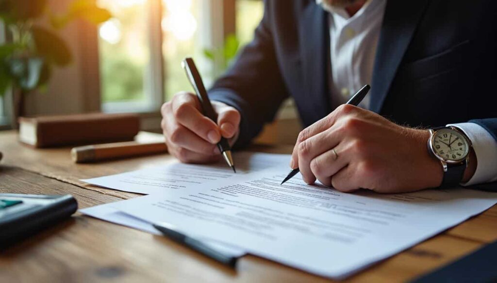 Signature chez le notaire : délai de rétractation possible, règles et conseils