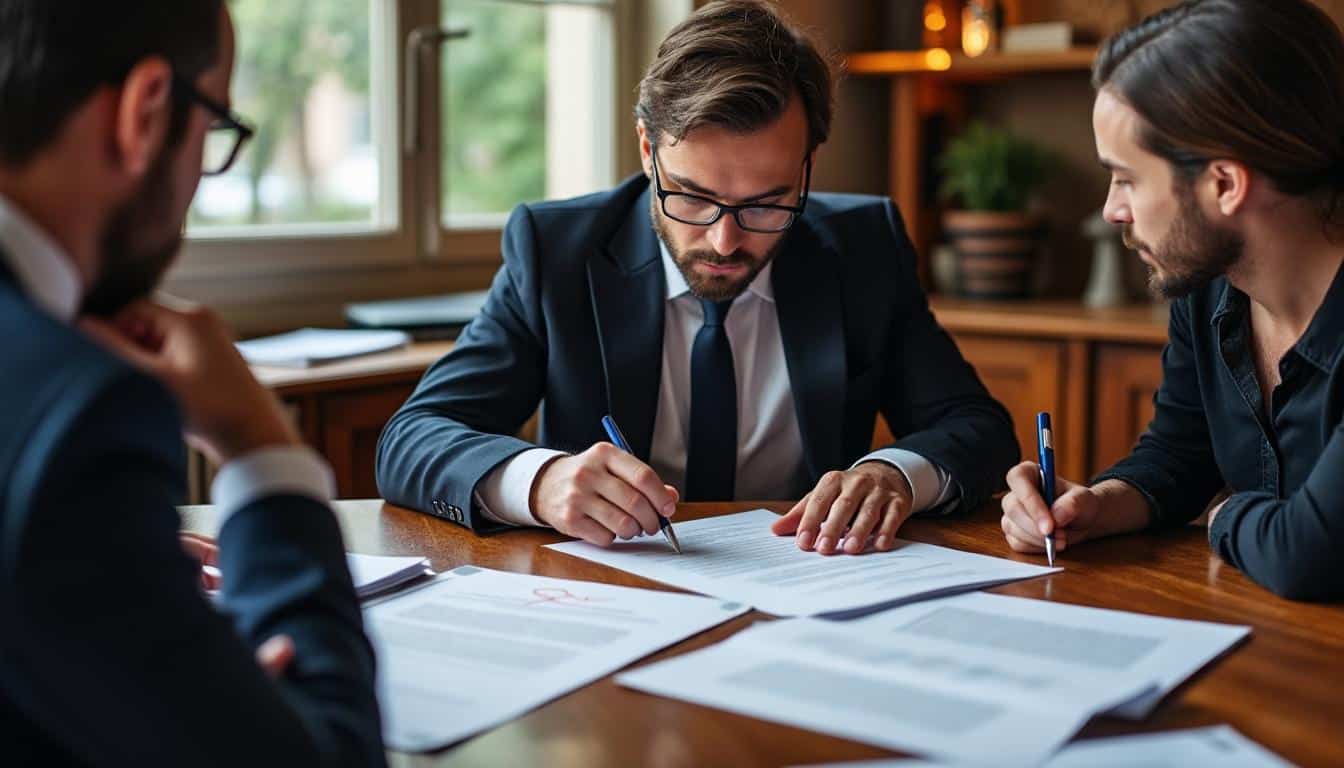 Illustration: Les erreurs d’état civil lors de la signature chez le notaire : comment les identifier ?