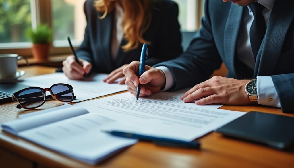 Signature notaire pour la modification de l’acte en dernière minute