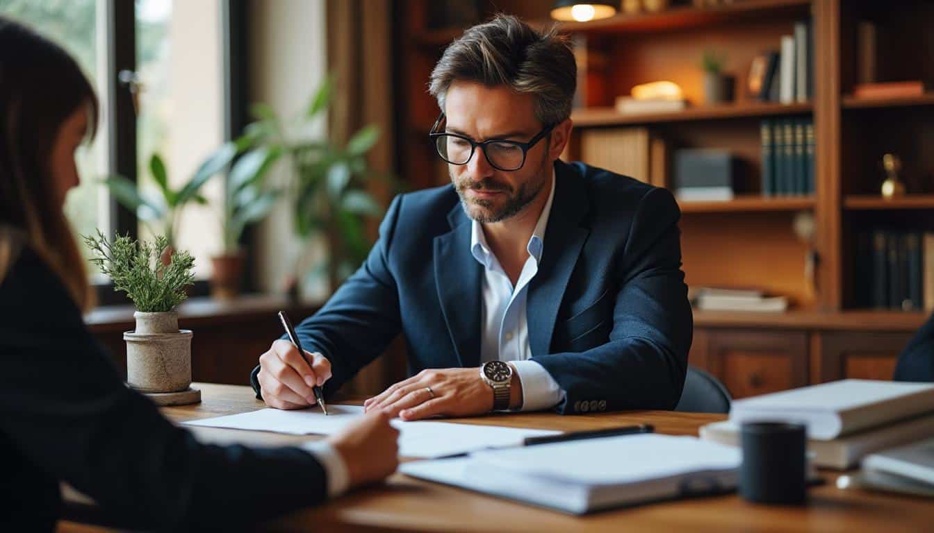 Illustration: Comprendre la signature chez le notaire et l’obligation de vérification d’identité