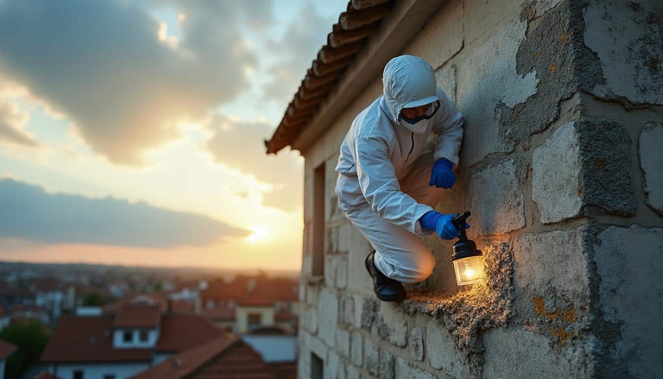 Identifier la présence d’amiante dans une toiture en fibrociment lors d’une vente