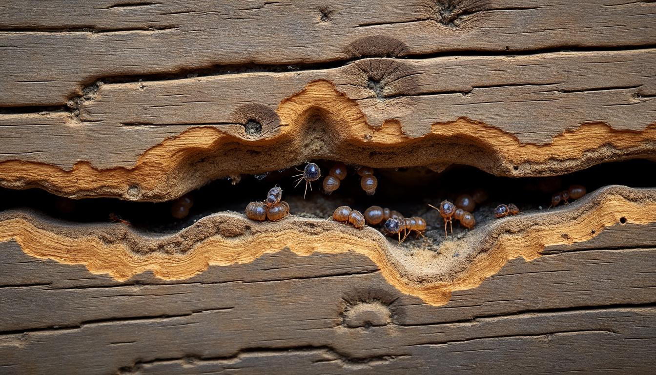 Diagnostic obligatoire des termites dans le bois de charpente : guide complet
