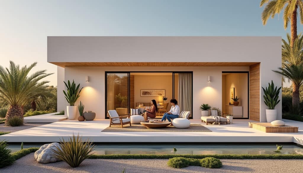 Projet de mini villa à Agadir : confort et design optimisé