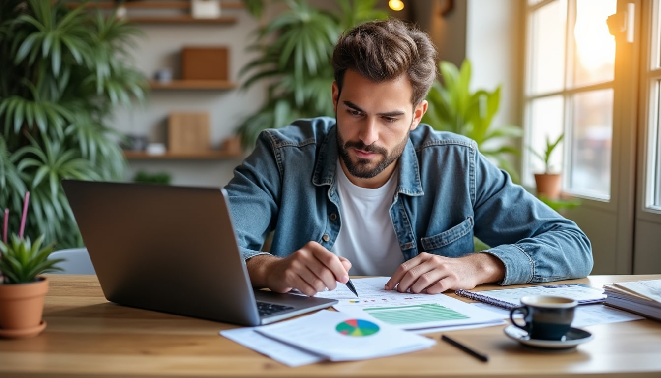 Illustration: Pourquoi opter pour une feuille de simulation LMNP Excel gratuite dans votre projet locatif ?