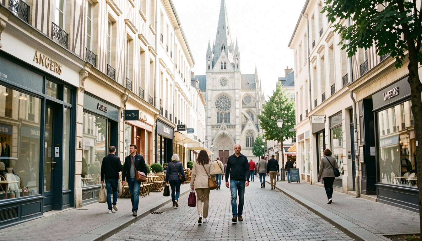 Visiter le centre-ville d’Angers à pied sans rien manquer