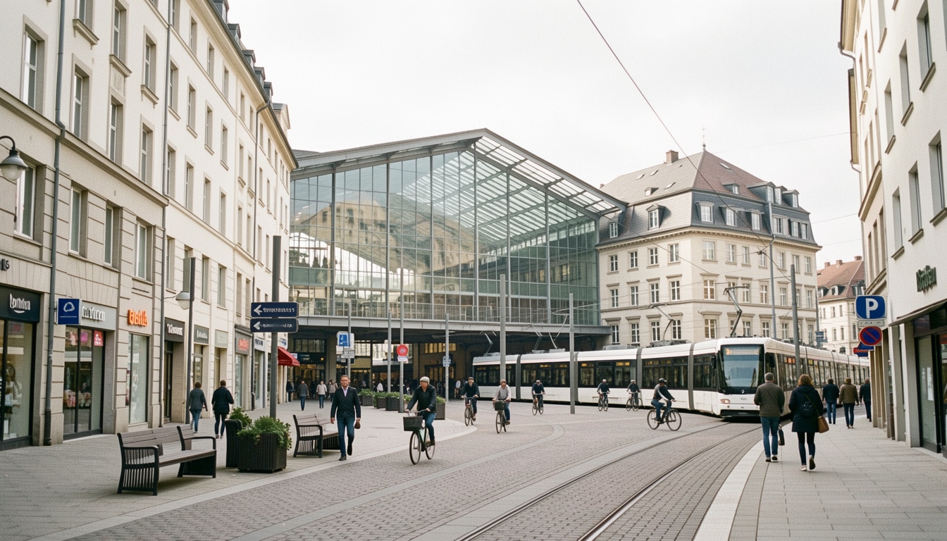 Le quartier de la gare à Strasbourg, repères et usages